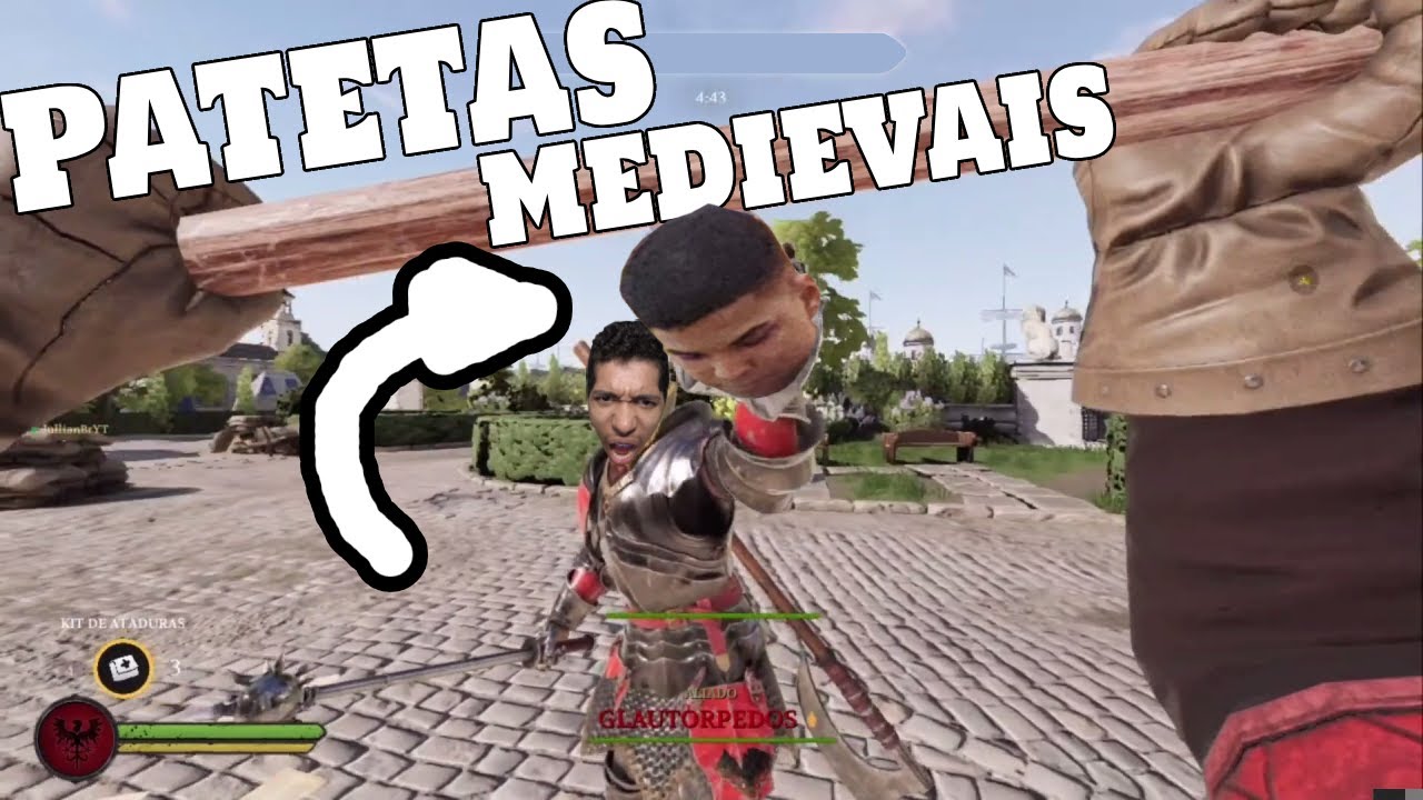 Chivalry com Amigo e Namorada! - (Ft.Glauco e My Love)
