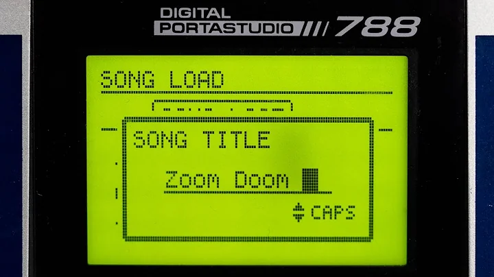 Tascam 788 - Zoom Doom by Bravin Neff