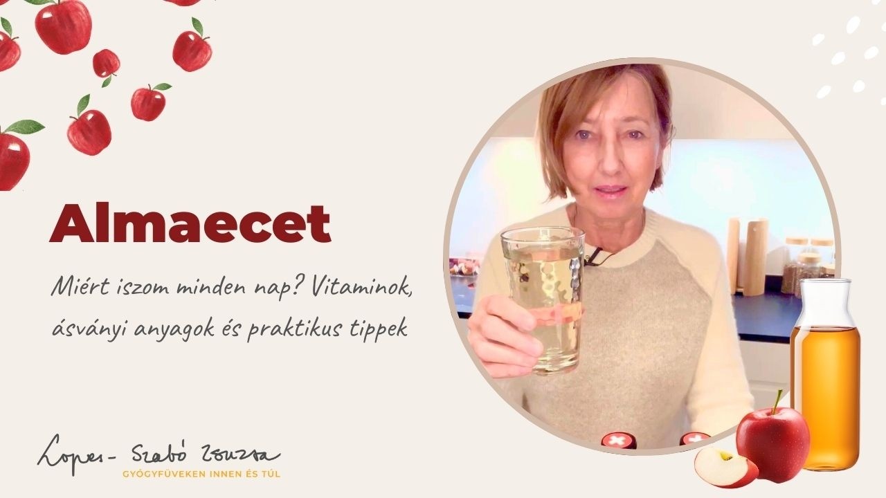 Almaecet – Miért iszom minden nap? Vitaminok, ásványi anyagok és praktikus tippek
