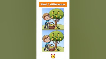 brain task | part 344 | find difference #task #braintest #shorts #braintask #game