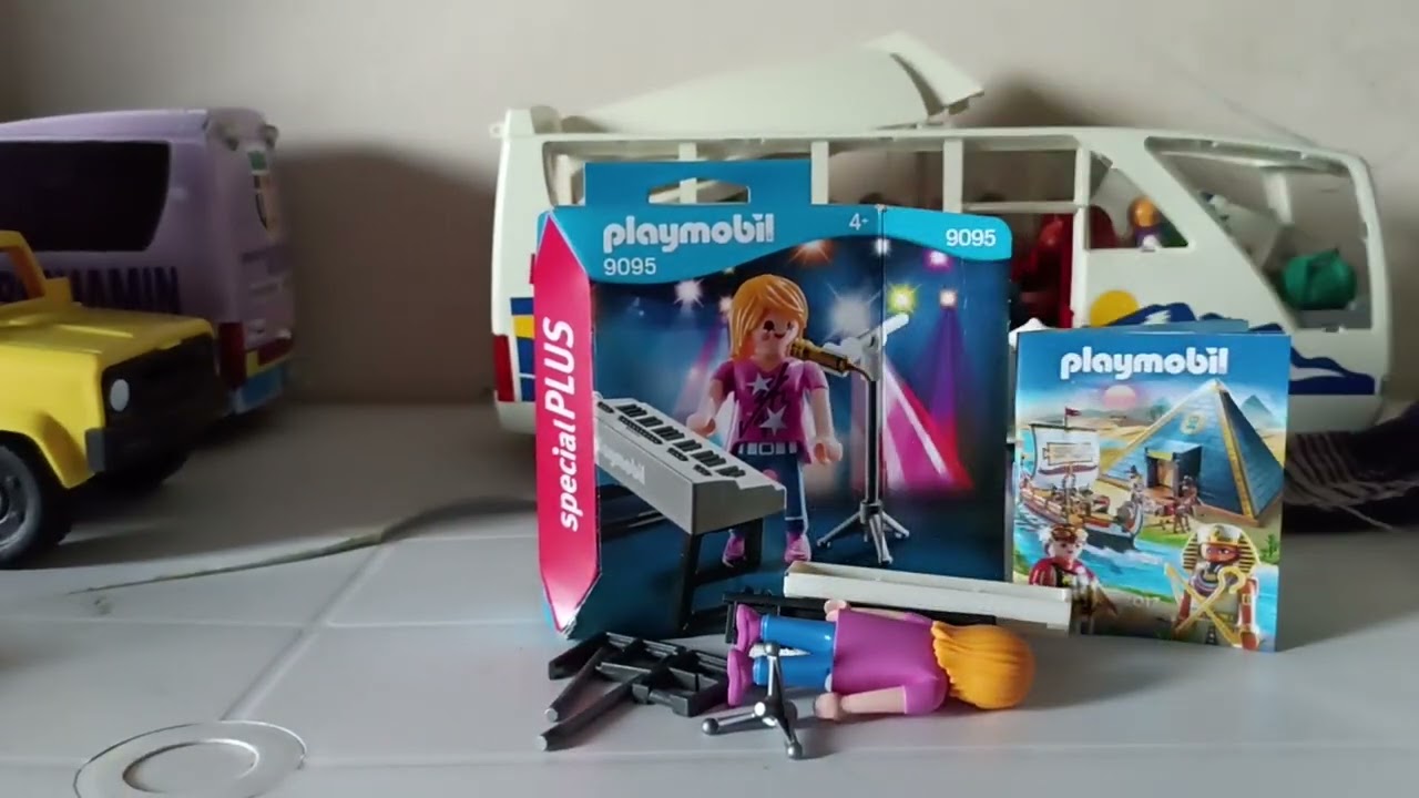 Playmobil 9095 Special Plus Cantora e Tecladista/Singer with Keyboard ♥️🎤🎹🎵🎶🎼 Manaus/Amazonas/Brasil