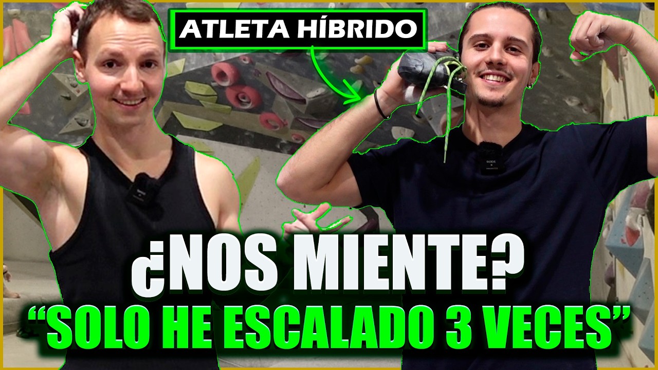 ATLETA HÍBRIDO PRUEBA LA ESCALADA. BONUS: los 4 imprescindibles del core | Sharma Climbing Barcelona