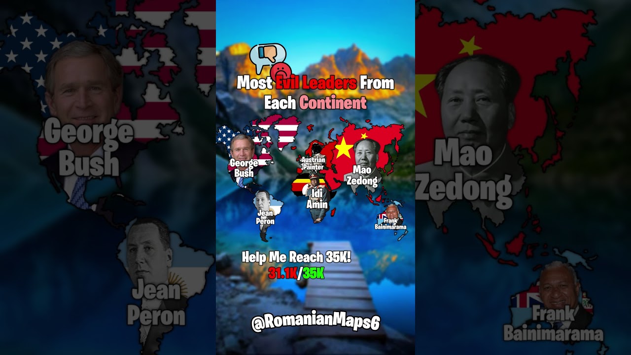 Most Evil Leaders From Each Continent 
