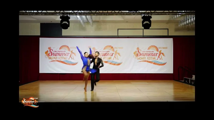 Helen & Andrew Professional Salsa Performance @ LA...