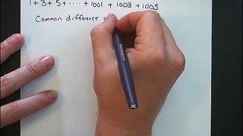Sum of Arithmetic Sequences using Gauss