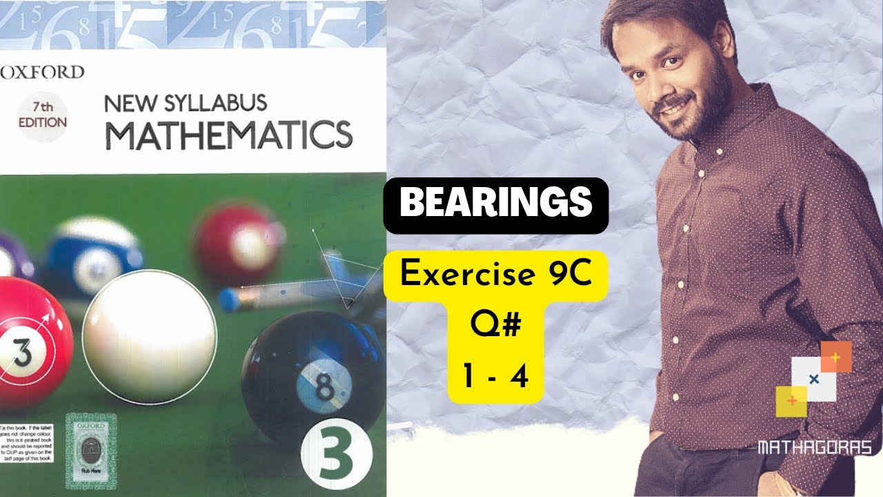 Three Dimensional Bearing Problems |Exercise 9C | Book 3 7thedition | Q ...