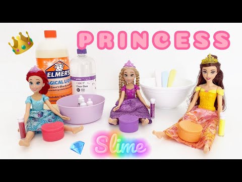 Princess Slime Rapunzel Belle and Ariel