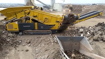 Keestrack K5 scalper in recycling