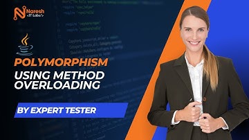 Session 19 | Java for Selenium | Polymorphism - Method Overloading #java #selenium