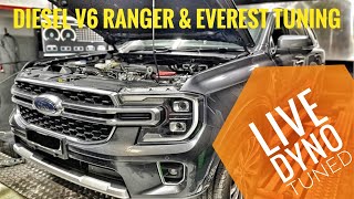 Worlds First LIVE tuned V6 Ford Ranger Diesel, 110nm gain in torque - better than a LC300?