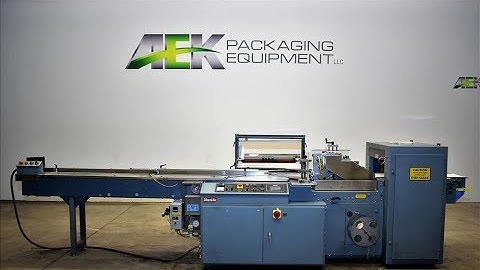 Used- Shanklin Model F5A Automatic Side Seal Shrink Wrapper - stock # 72036003