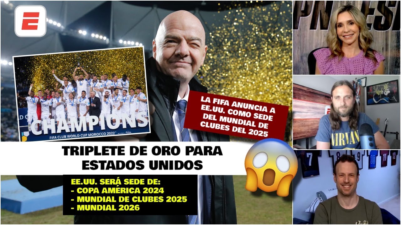 SUPERMUNDIAL DE CLUBES 2025 SERÁ NOS EUA 