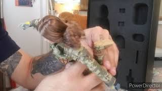 Unboxing 1/6 scale figure Multicam Female Hunter Special Forces Angela