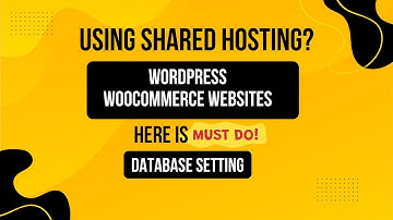 Are you using correct Database Engine for your WordPress Website ? | InnoDB vs MyISAM