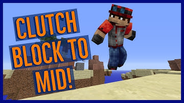 How to Build to Mid (Every Map) | Minecraft Skywars Tutorial