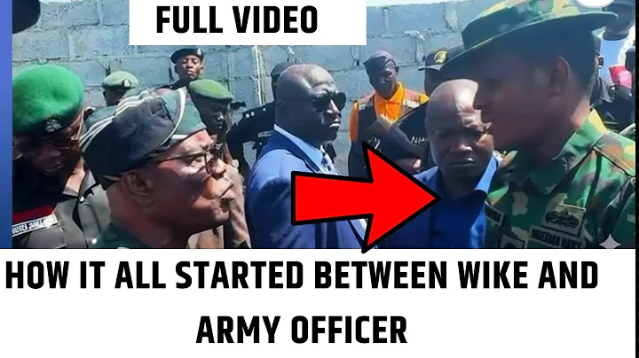 Full Video OF Wike, Soldiers Face-Off Over Land Issues In Abuja