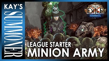 PoE 3.18 - Minion Army League Starter - HC - SSF