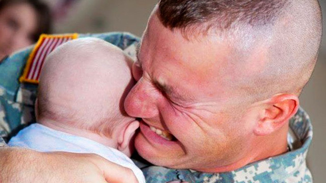 Baby Meets Dad ❤️ Pure Emotion In The Sweetest Reunion | Baby Bliss