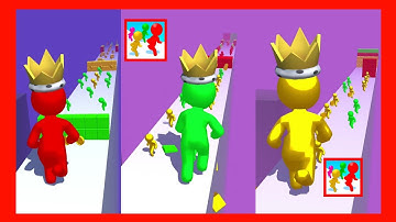 Color Run Stickman 3D All Levels  Gameplay Walkthrough Ios & Android Part - 44