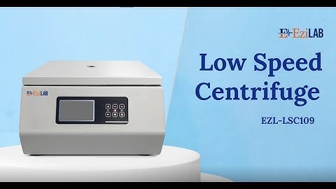 Ezilab Low Speed Centrifuge EZL-LSC109 – Efficient Sample Separation for Medium and Large Volumes