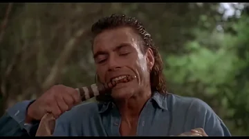 Van Damme Slapping the Snake, Hard Target, 4k full film editing, Alpha Cinema Club,