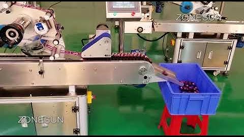 ZS-TB823 Full Automatic Round Bottle Labeling Machine