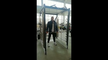 French Fitness 3D Dual Action Smith Machine Quick Video