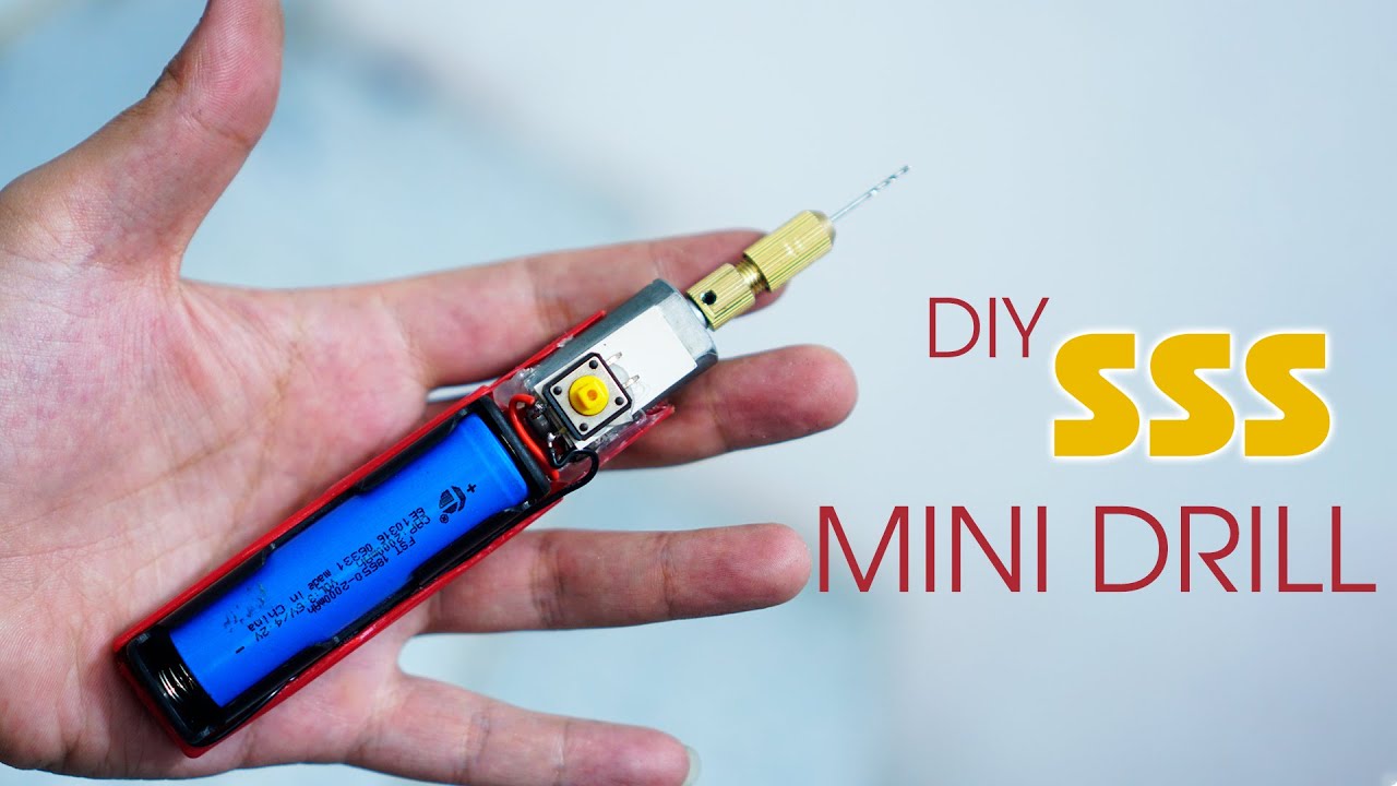 DIY Mini drill Super Small  Strong