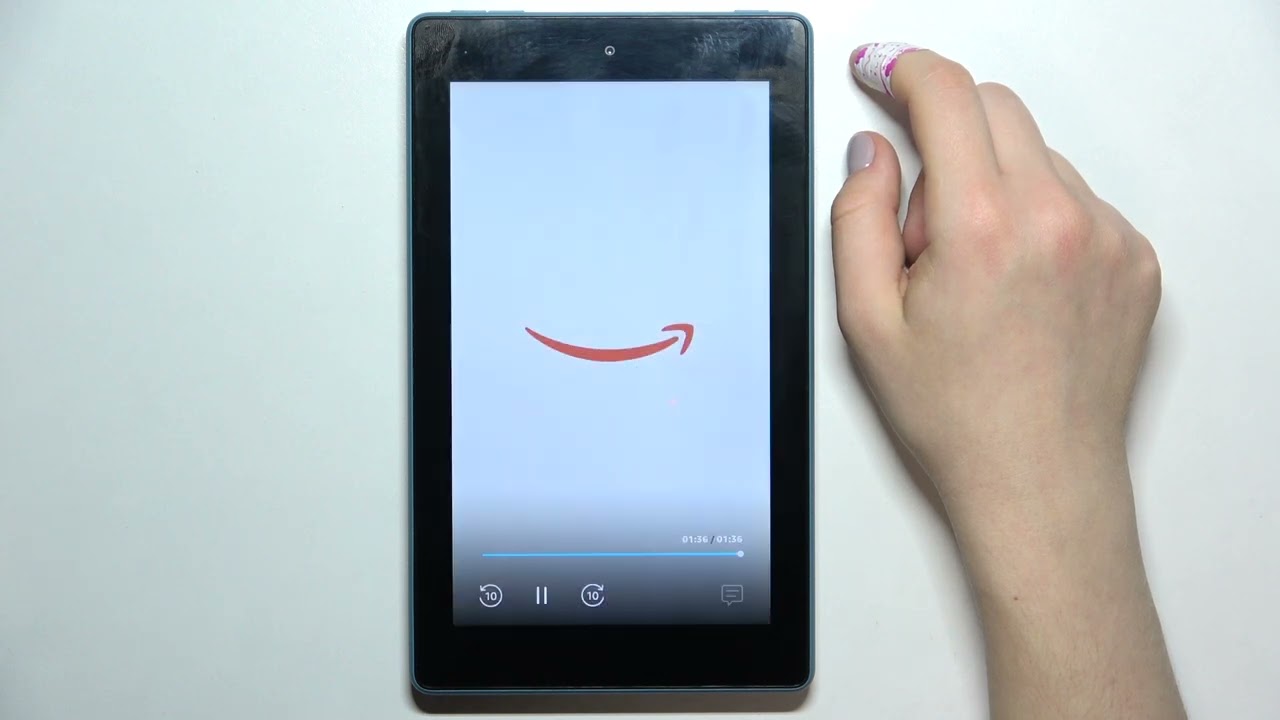 Первая настройка Amazon Fire 7