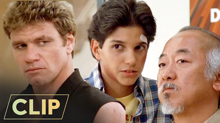 The Karate Kid (1984) | Daniel LaRusso & Miyagi Go To Cobra Kai | Ralph Macchio & William Zabka
