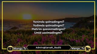 UZmir va Mira - Yonimda qolmading (Lyrics Text) Telegram kanalimizdan yuklab oling T.me/Mangu_Tv