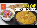 Yellow chicken curry  taste from thailand