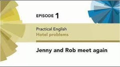 English File pre-intermediate Jenny and Rob meet again. Video listening 1.33