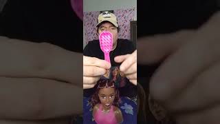 MY JUST PLAY MINI BARBIE STYLING HEAD REVIEW