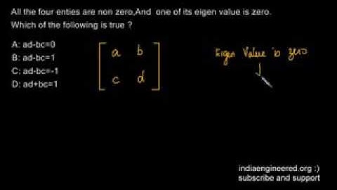3 Engineering Maths GATE Previous Paper Matrices