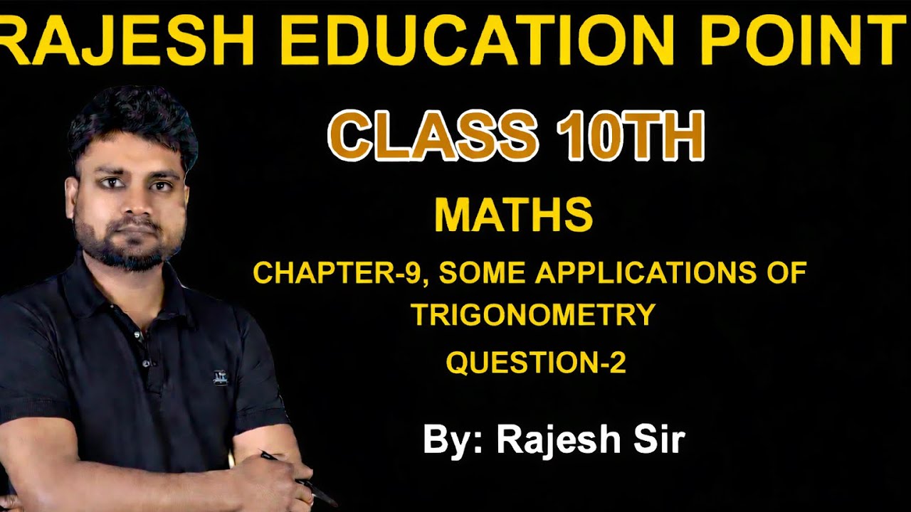 Maths, class-10th , chapter-9 ,question-2