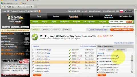 Easy Websites with Wordpress - Registering a Domain Name