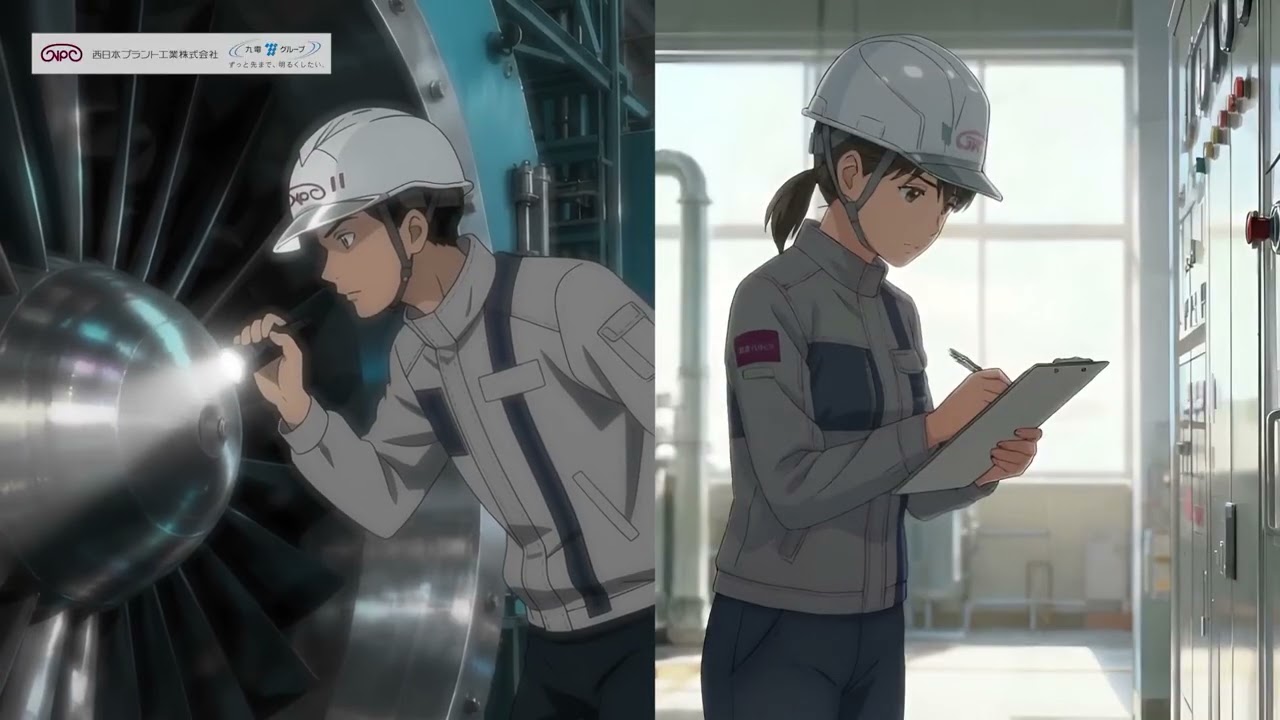 西日本プラント工業 企業PRアニメーション
