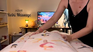 Beachside ASMR Reiki Massage🌅Crystal Scrub, Palpating, Drainage💆🏼♀️Whispers, Waves, Fabric Sounds