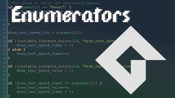 GameMaker Studio 2: Enumerators Tutorial