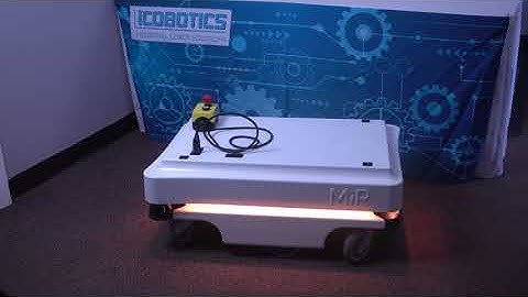 MiR 100 Mobile Industrial Cart Wifi Connection