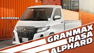 Gran Max Pickup Rasa Alphard | Modifikasi Digital | AzraDesign Indonesia