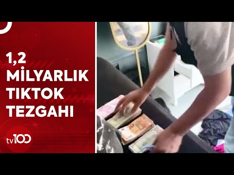 TIKTOK FENOMENLERİNE 1.2 MİLYARLIK KARA PARA OPERASYONU | TV100 HABER