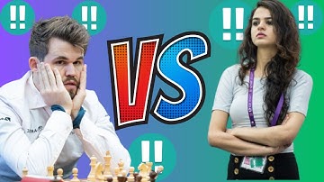 Historic chess set game 35, Magnus Carlsen vs Tania Sachdev