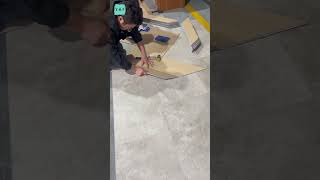Fast &amp; Seamless Herringbone Vinyl Flooring Installation  SPC &amp; LVT Solution