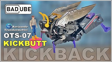 BadCube OTS-07 Kickbutt Kickback Masterpiece Transformers G1 insecticons