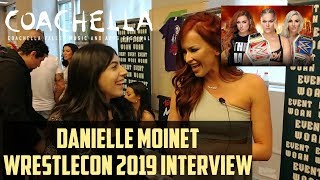 Danielle Moinet Wrestlecon 2019 Interview Its Samira Interviews