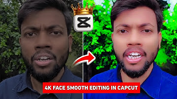 Capcut App से Face Smooth + Face Gora + Backgraund Blur kaise करें | Capcut 4K Quality Tutorial