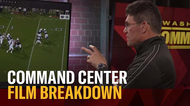 HC Ron Rivera analyzes Jahan Dotson's film | Comma...