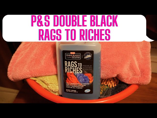 P&S RAGS TO RICHES Microfiber Detergent - Premium Car Care